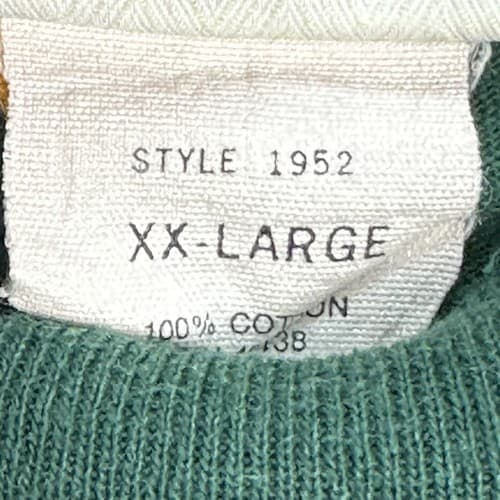 Vintage Nutmeg Green Bay Packers T-shirt Men 2XL Green 1993 75th Anniversary USA - Thumbnail 8