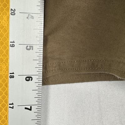 Roark Everyday Layover Traveler Shorts Mens 38 Brown Zip Pockets Drawstring 6” - Thumbnail 7