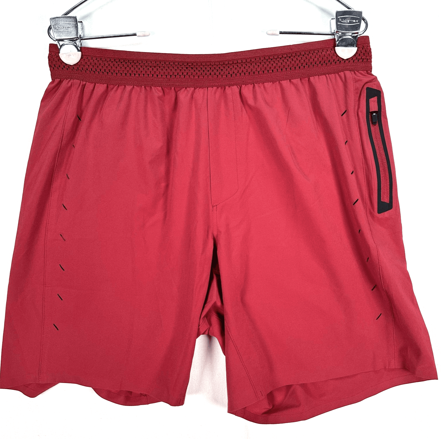 Ten Thousand Session Shorts Mens Medium Red Athletic Gym Training Running NWOT - Image 1