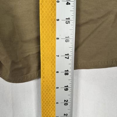 Roark Everyday Layover Traveler Shorts Mens 38 Brown Zip Pockets Drawstring 6” - Thumbnail 6