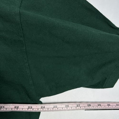 Vintage Nutmeg Green Bay Packers T-shirt Men 2XL Green 1993 75th Anniversary USA - Thumbnail 9