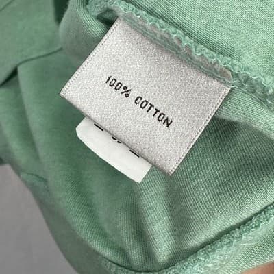 Peter Millar 1/4 Zip Golf Sweater Mens Medium Green Melange Interlock Pullover - Thumbnail 6