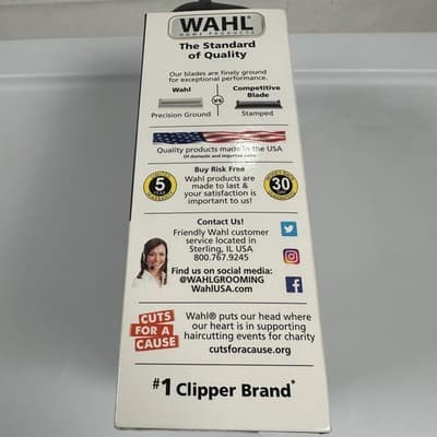 Wahl Clip 'N Trim 2-in-1 Clipper Trimmer Kit Made USA 79900-1501 All-in-One NEW - Thumbnail 4