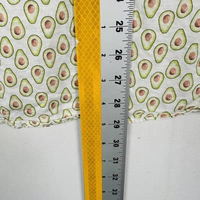 Johnnie-O Hangin' Out Shirt Mens Large White Avocado Linen Blend Short Sleeve - Thumbnail 7