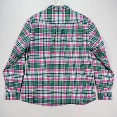 Vineyard Vines On-The-Go Performance Oxford Shirt Mens Large Plaid Button Down - Thumbnail 7