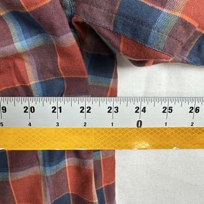 Alaskan Hardgear Flannel Shirt Mens Large Red Plaid Long Sleeve Button Up Duluth - Thumbnail 9