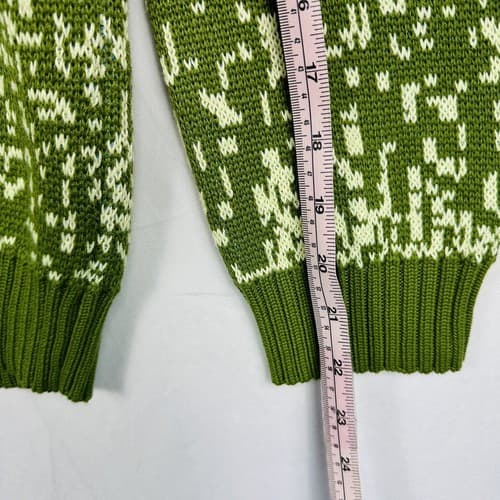 Harsh & Cruel Sweater Adult Small Blue Green Crewneck Have A Good Day 3D NEW - Thumbnail 12