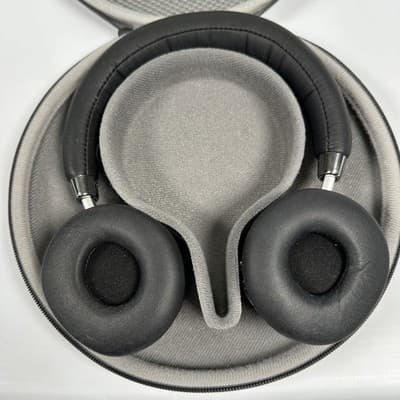 BÖHM BOHM On-Ear Headphones B-66 Silver Black Wireless Noise Cancellation Case - Thumbnail 5