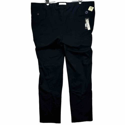 Hiltl ZE200 Ultimate Trouser Pants Mens 48 Navy Blue Unhemmed NEW $195 - Thumbnail 2