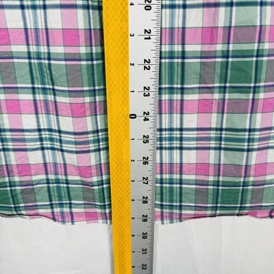 Vineyard Vines On-The-Go Performance Oxford Shirt Mens Large Plaid Button Down - Thumbnail 8