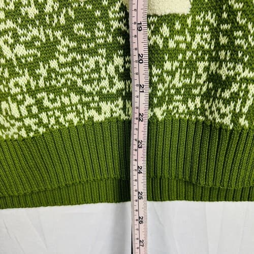 Harsh & Cruel Sweater Adult Small Blue Green Crewneck Have A Good Day 3D NEW - Thumbnail 13