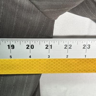 John Varvatos Blazer Mens 42 R Gray Striped Sport Coat 2 Button Double Vent - Thumbnail 9