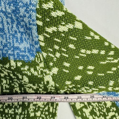 Harsh & Cruel Sweater Adult Small Blue Green Crewneck Have A Good Day 3D NEW - Thumbnail 11