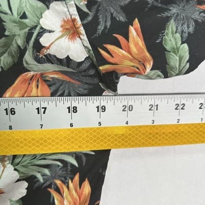 Betabrand Hawaiian Shirt Mens Medium Multicolor Floral Tropical Short Sleeve - Thumbnail 8