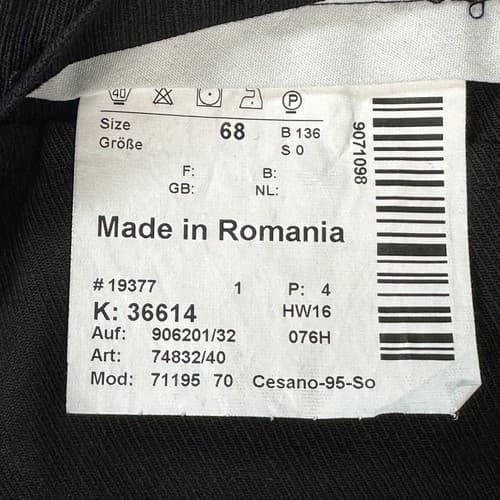 Hiltl ZE200 Ultimate Trouser Pants Mens 48 Navy Blue Unhemmed NEW $195 - Thumbnail 13