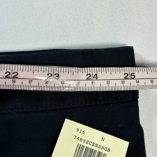 Hiltl ZE200 Ultimate Trouser Pants Mens 48 Navy Blue Unhemmed NEW $195 - Thumbnail 17
