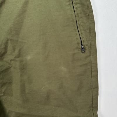 Roark Everyday Layover Traveler Shorts Mens 38 Green Drawstring Zip Pockets 6" - Thumbnail 3