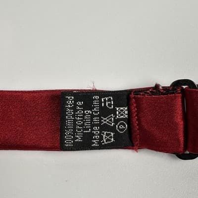 Verse 9 Mens Silk Bow Tie Designs by Maurizio Red Dragon Medallion Self-tie - Thumbnail 4