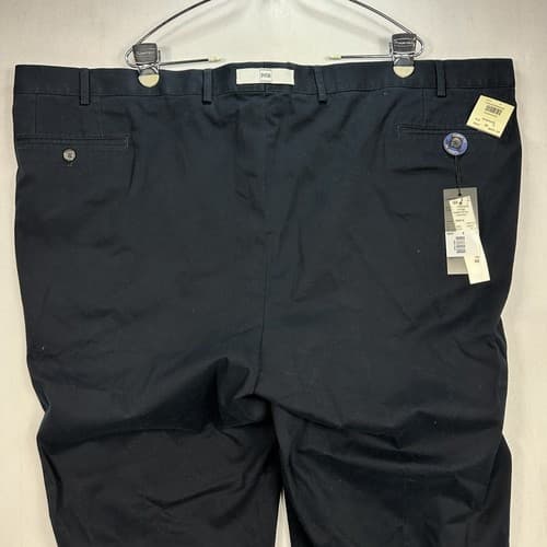 Hiltl ZE200 Ultimate Trouser Pants Mens 48 Navy Blue Unhemmed NEW $195 - Thumbnail 4