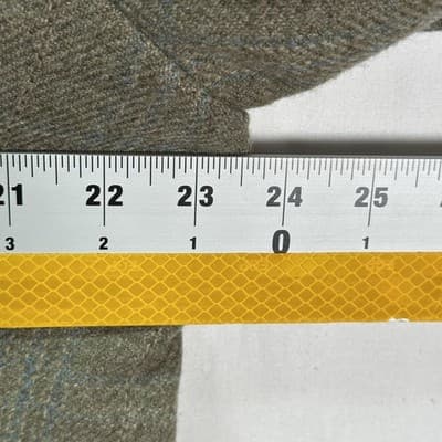 H Freeman Mens 46 R Beige Windowpane Plaid Tweed Blazer Sport Coat 2-Button - Thumbnail 7