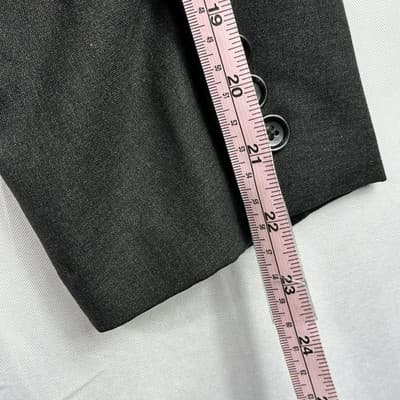 J.Crew Aldridge Suit Jacket Men 40R Charcoal Gray Loro Piana Italian Wool Blazer - Thumbnail 12