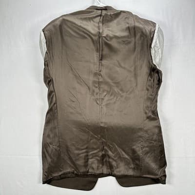Canali 100% Cashmere Blazer Brown 44R Suit Jacket Sport Coat Loro Piana Italy - Thumbnail 10