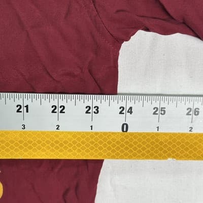 Guess Jeans Rayon Shirt Mens Large Red Button Up Short Sleeve Dragon Flame Print - Thumbnail 7