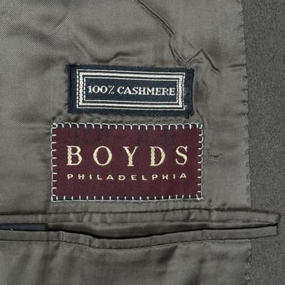 Canali 100% Cashmere Blazer Brown 44R Suit Jacket Sport Coat Loro Piana Italy - Thumbnail 5