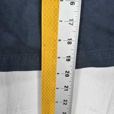 Cuffy's of Cape Cod Mens 36 Shorts Navy Blue Classic Chino Casual Cotton 8” - Thumbnail 5