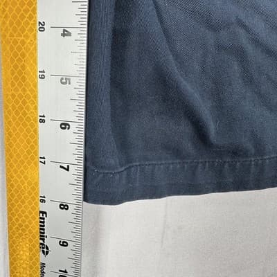 Cuffy's of Cape Cod Mens 36 Shorts Navy Blue Classic Chino Casual Cotton 8” - Thumbnail 6