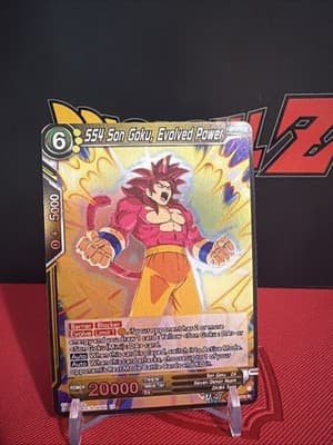 SS4 Son Goku, Evolved Power BT30-070 Rare Three Glorious Fighters - Thumbnail 2