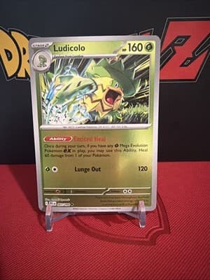 Ludicolo 007/094 Reverse Holo - Pokemon Phantasmal Flames NM - Image 1
