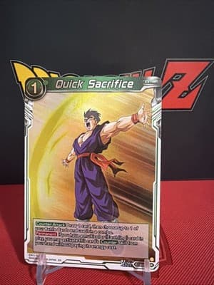 Quick Sacrifice BT30-066 Rare Foil Dragon Ball Three Glorious Fighters - Thumbnail 2