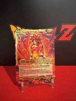 SS4 SON GOKU, APEX EVOLUTION BT30-067 Three Glorious Fighters Dragon Ball Master - Image 1