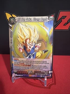 SS Son Goku, Strong Bonds BT30-122 Rare Three Glorious Fighters - Image 1