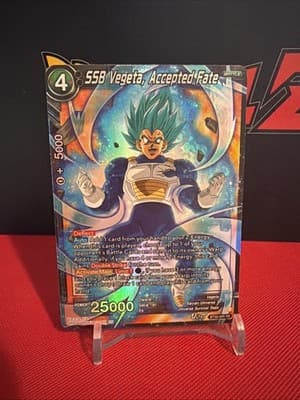 DBS BT30-088 SR SSB Vegeta, Accepted Fate Three Glorious Fighters Masters - Image 1