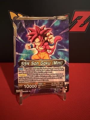 SS4 SON GOKU, APEX EVOLUTION BT30-067 Three Glorious Fighters Dragon Ball Master - Thumbnail 4
