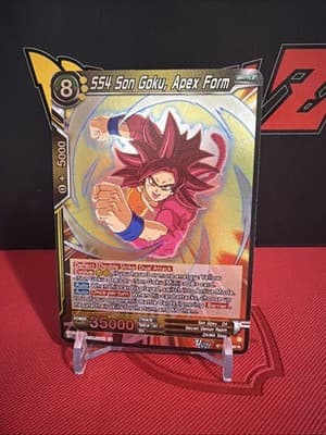 SS4 Son Goku, Apex Form BT30-069 R Dragon Ball Masters Three Glorious Fighters - Image 1
