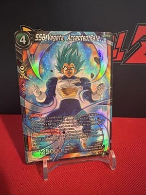 DBS BT30-088 SR SSB Vegeta, Accepted Fate Three Glorious Fighters Masters - Thumbnail 2