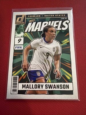 Mallory Swanson 2024-25 Donruss Soccer Net Marvels #1 - Image 1