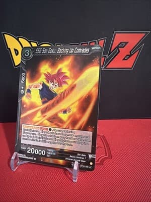 SSG Son Goku Backing Up Comrades BT30-086 Foil DBS Three Glorious Fighters - Image 1