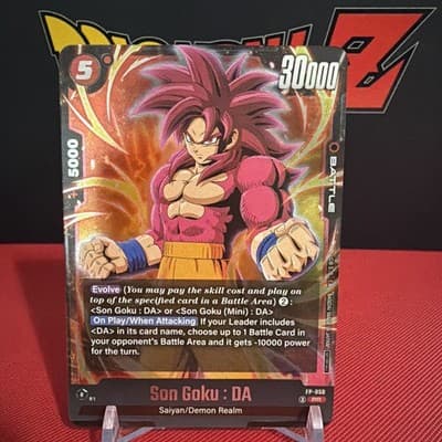 Dragon Ball Super TCG Fusion World Promo Card Son Goku: DA Foil English - Image 1