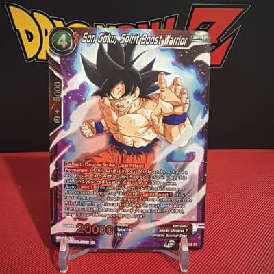 DRAGON BALL SUPER SON GOKU, SPIRIT BOOST WARRIOR SD15-03 ST HOLO NM DBS-B14 - Image 1