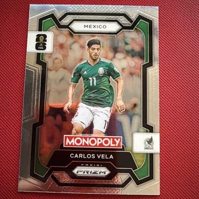 Carlos Vela 2026 Monopoly Prizm Fifa World Cup #53 Mexico Soccer - Image 1