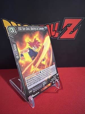 SSG Son Goku Backing Up Comrades BT30-086 Foil DBS Three Glorious Fighters - Thumbnail 2