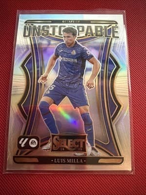 2024-25 Panini Select La Liga - Unstoppable Luis Milla #10 Prizm - Getafe FC - Image 1