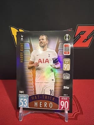 TOPPS MATCH ATTAX HARRY KANE HAT TRICK HERO 2021 - Image 1