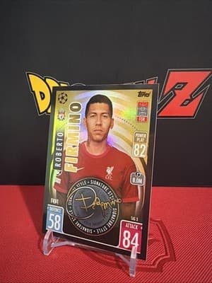 2021-22 Topps Match Attax #SIG3 Roberto Firmino SIGNATURE SERIES Insert - Thumbnail 2
