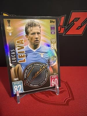 Topps 2021-22 Match Attax - Lucas Leiva Signature Style Lazio SIG 8 - Thumbnail 2