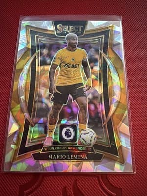 2024-25 Panini Select Premier League - Terrace Mario Lemina #30 Silver Mojo - Image 1